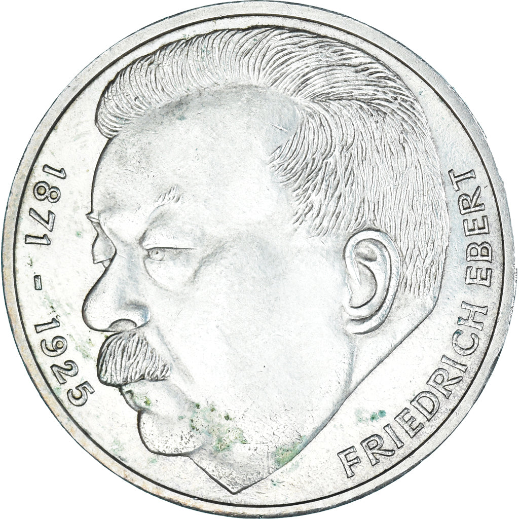 Coin, GERMANY - FEDERAL REPUBLIC, 5 Mark, 1975, Hamburg, Germany, EF(40-45)