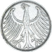 Coin, GERMANY - FEDERAL REPUBLIC, 5 Mark, 1958, Karlsruhe, EF(40-45), Silver