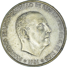 Coin, Spain, Caudillo and regent, 100 Pesetas, 1966, Madrid, EF(40-45), Silver