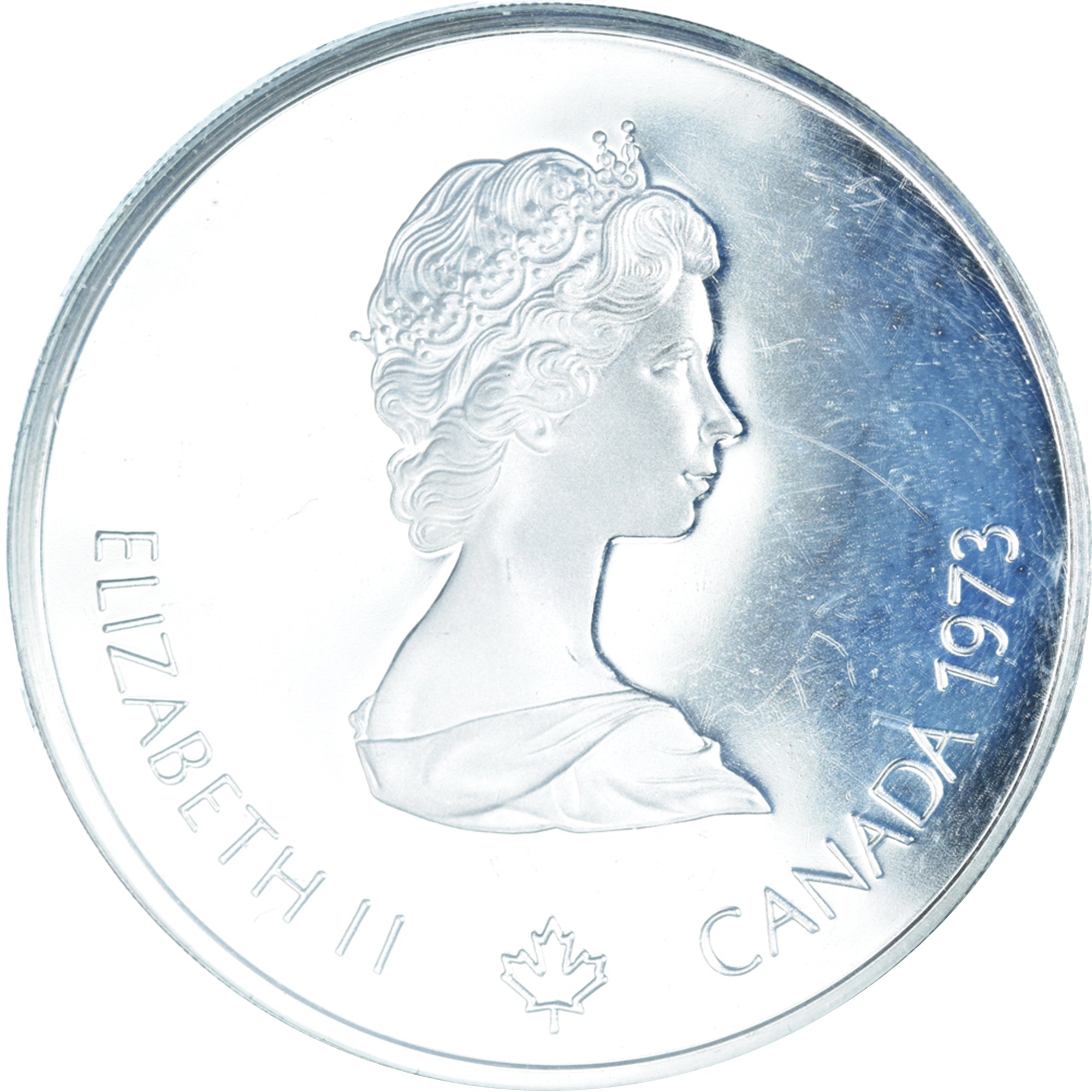 Coin, Canada, Elizabeth II, 10 Dollars, 1976, Royal Canadian Mint, Ottawa, 1976
