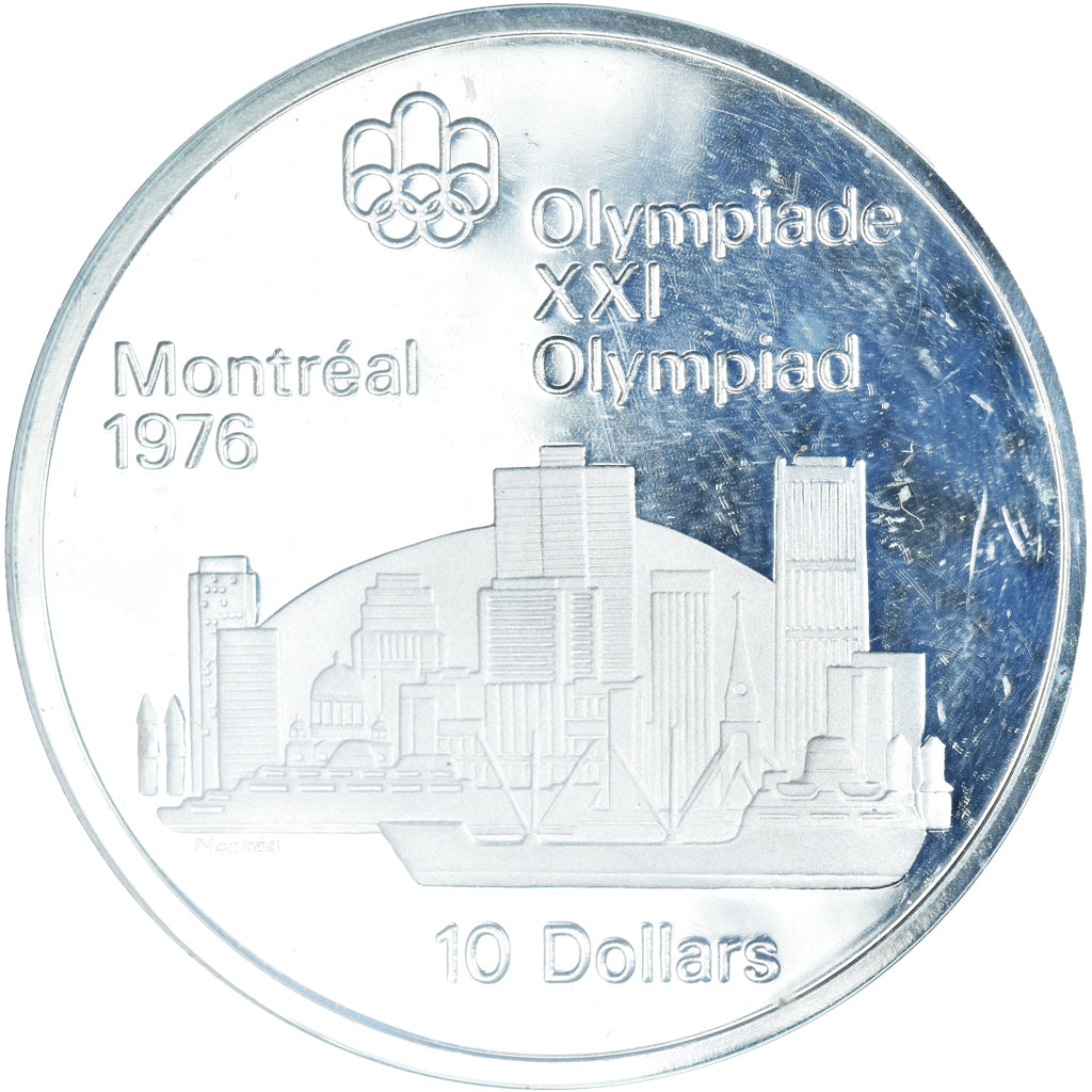 Coin, Canada, Elizabeth II, 10 Dollars, 1976, Royal Canadian Mint, Ottawa, 1976