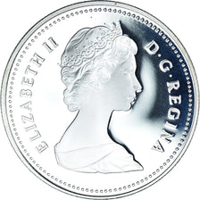 Coin, Canada, Elizabeth II, Dollar, 1983, Royal Canadian Mint, Ottawa, Edmonton