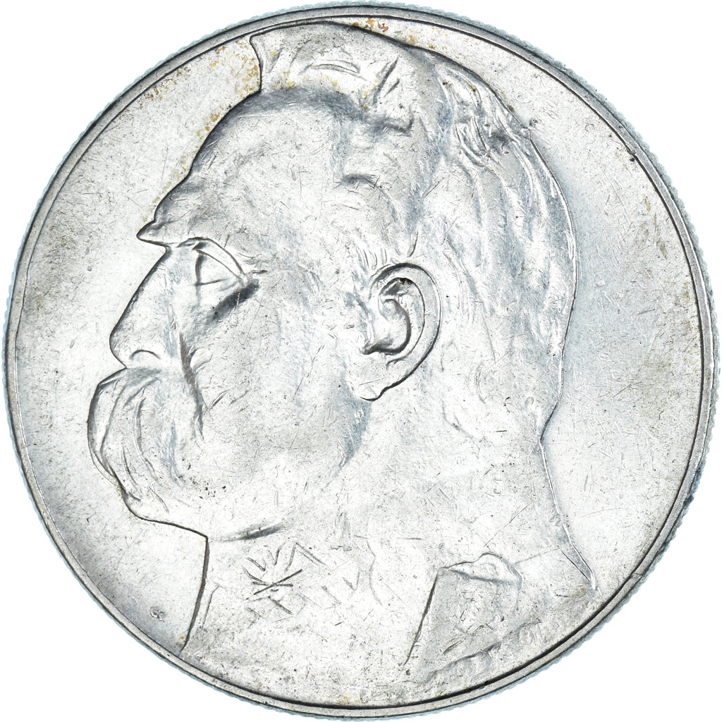 Moneta, Polonia, 10 Zlotych, 1936, Warsaw, BB, Argento, KM:29