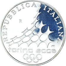 Italy, 10 Euro, 2006, Rome, 2006 Winter Olympics - Alpine Skiing.BE, MS(65-70)
