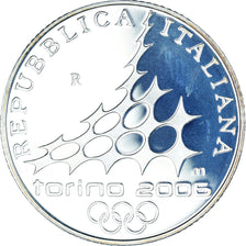 Italy, 10 Euro, 2006, Rome, Olympiade ~ Eisschnelllauf.BE, MS(65-70), Silver