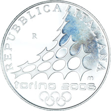 Italy, 5 Euro, 2006, Rome, 2006 Winter Olympics .BE, MS(65-70), Silver