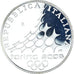 Italy, 10 Euro, 2006, Rome, 2006 Winter Olympics .BE, MS(65-70), Silver