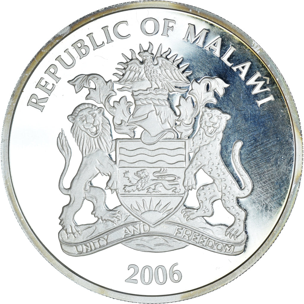 Coin, Malawi, 50 Kwacha, 2006, Olympic Games 2008.BE, MS(65-70), Silver, KM:109
