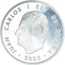 Spain, 10 Euro, 2005-2006, Madrid, 2006 Winter Olympics .BE, MS(63), Silver
