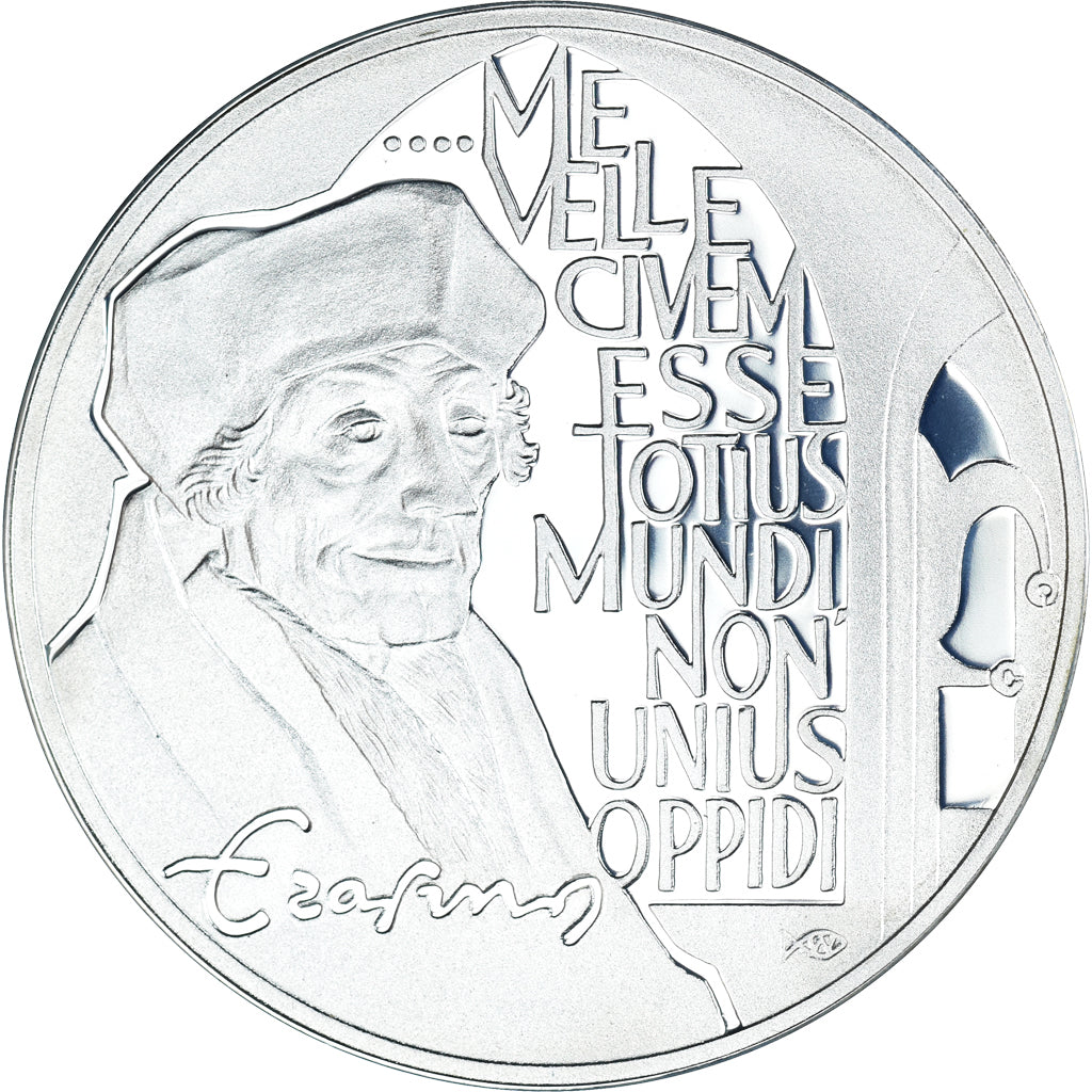 Moneta, Paesi Bassi, Beatrix, 25 Ecu, 1991, Utrecht, Erasmus.BE, FDC, Argento