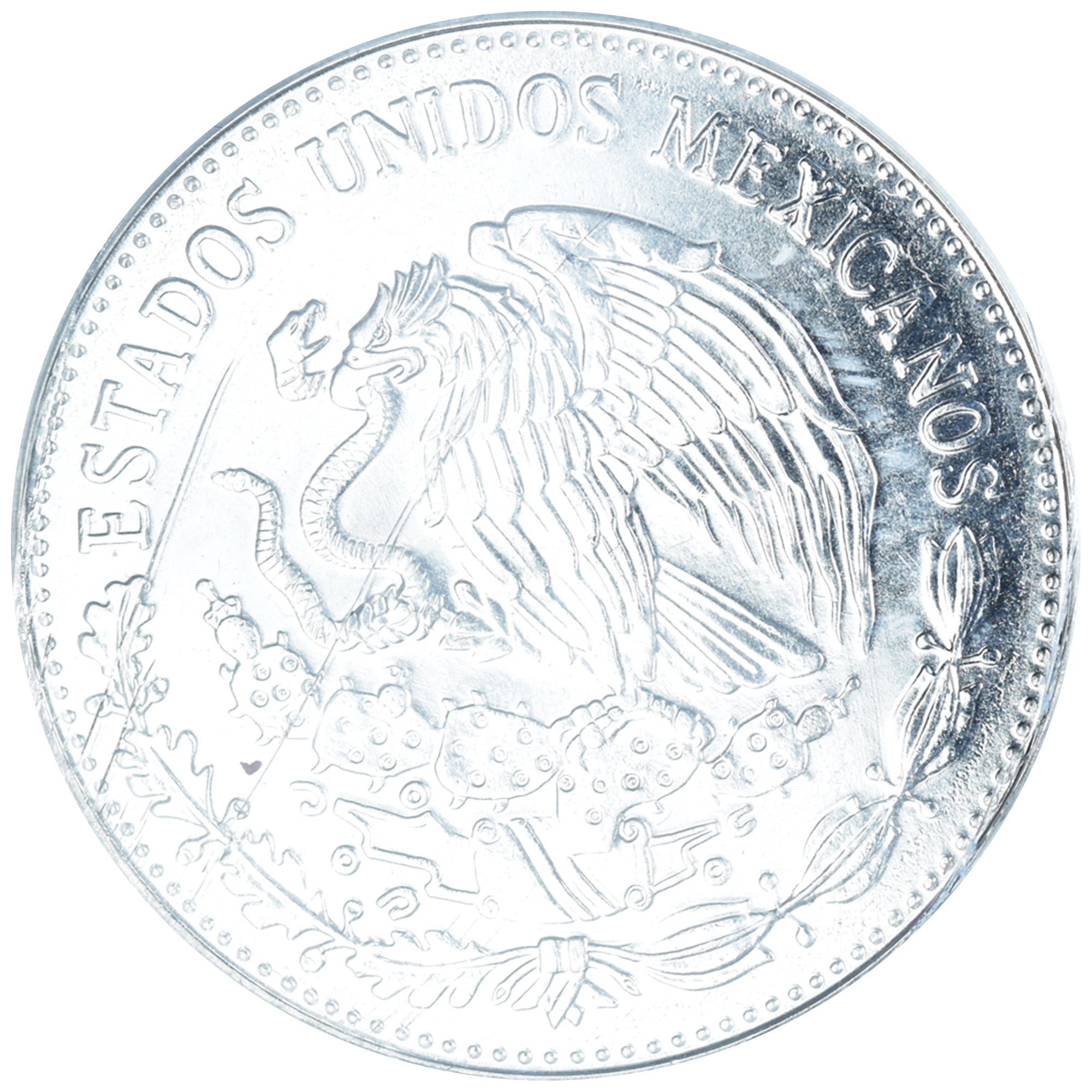 Coin, Mexico, 50 Pesos, 1985, Mexico City, MS(65-70), Silver, KM:498