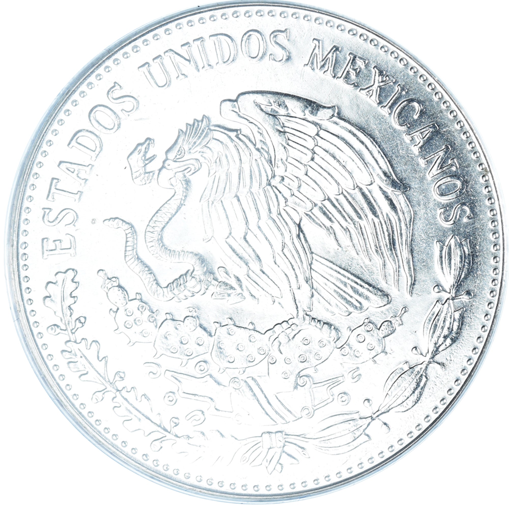Coin, Mexico, 50 Pesos, 1985, Mexico City, MS(65-70), Silver, KM:498