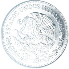 Coin, Mexico, 50 Pesos, 1985, Mexico City, MS(65-70), Silver, KM:498