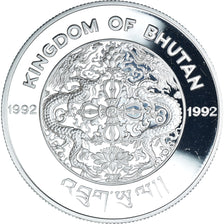 Moneda, Bután, 300 Ngultrums, 1992, Barcelona 1992 - 25th Summer Olympics.BE