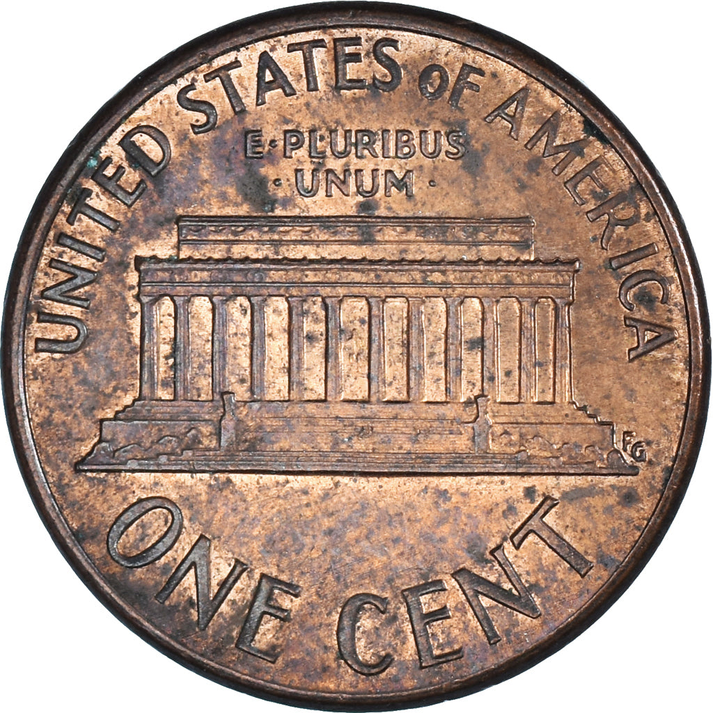Monnaie, États-Unis, Lincoln Cent, Cent, 1992, U.S. Mint, Philadelphie, TB
