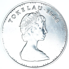 Coin, Tokelau, Elizabeth II, 5 Dollars, 1988, British Royal Mint, MS(63)