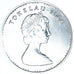 Coin, Tokelau, Elizabeth II, 5 Dollars, 1988, British Royal Mint, MS(63)