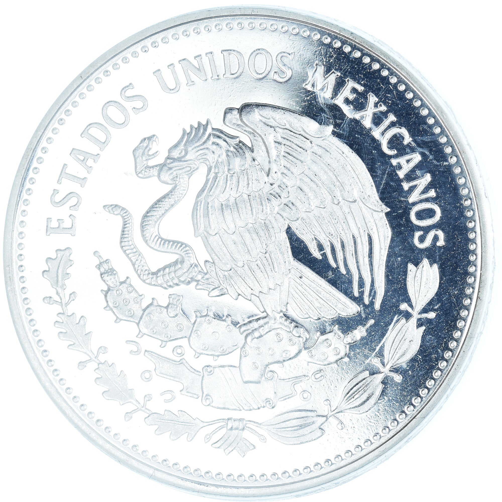 Moneda, México, 100 Pesos, 1985, Mexico City, Coupe du monde de football
