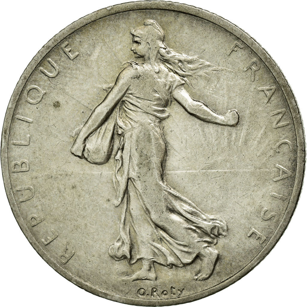 Coin, France, Semeuse, 2 Francs, 1901, Paris, EF(40-45), Silver, Gadoury:532