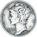 Monnaie, États-Unis, Mercury Dime, Dime, 1941, U.S. Mint, Denver, TB, Argent