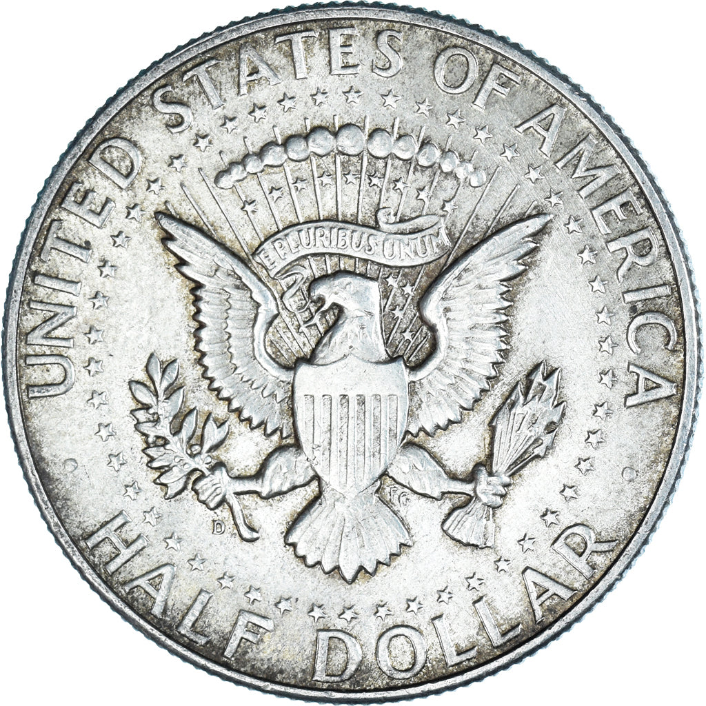 Moeda, Estados Unidos da América, Kennedy Half Dollar, Half Dollar, 1964, U.S.
