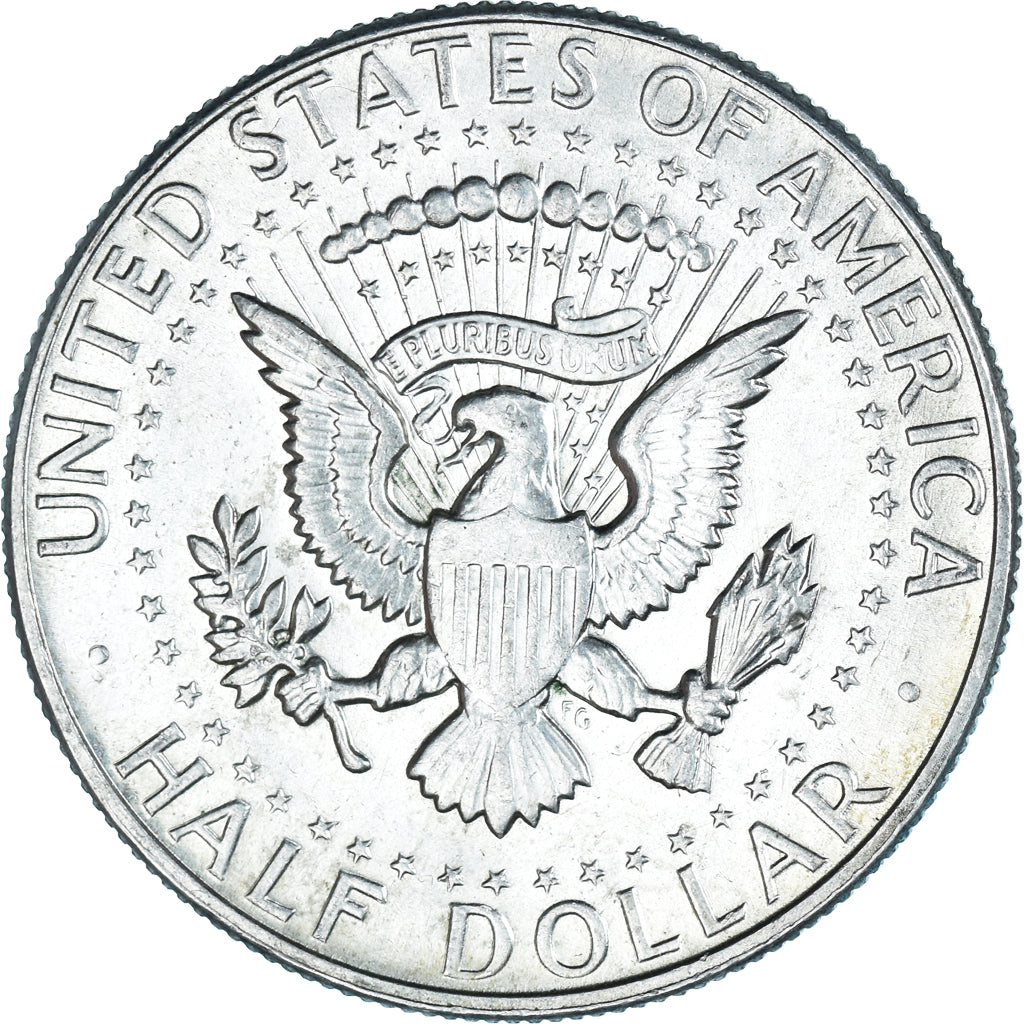 Coin, United States, Kennedy, Half Dollar, 1966, Philadelphia, AU(50-53)