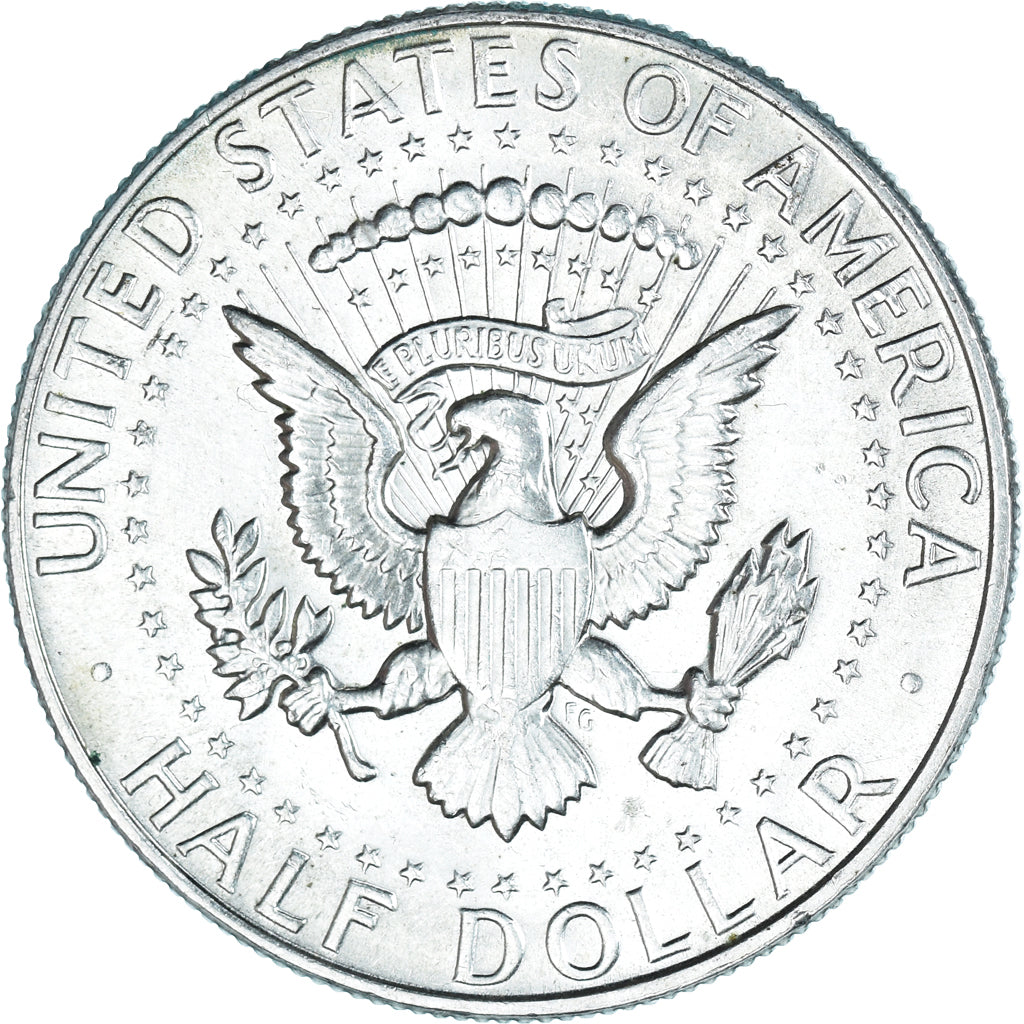 Monnaie, États-Unis, Kennedy Half Dollar, Half Dollar, 1968, U.S. Mint, Denver
