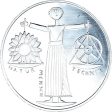 Coin, GERMANY - FEDERAL REPUBLIC, 10 Mark, 2000, Berlin, BE, MS(65-70), Silver