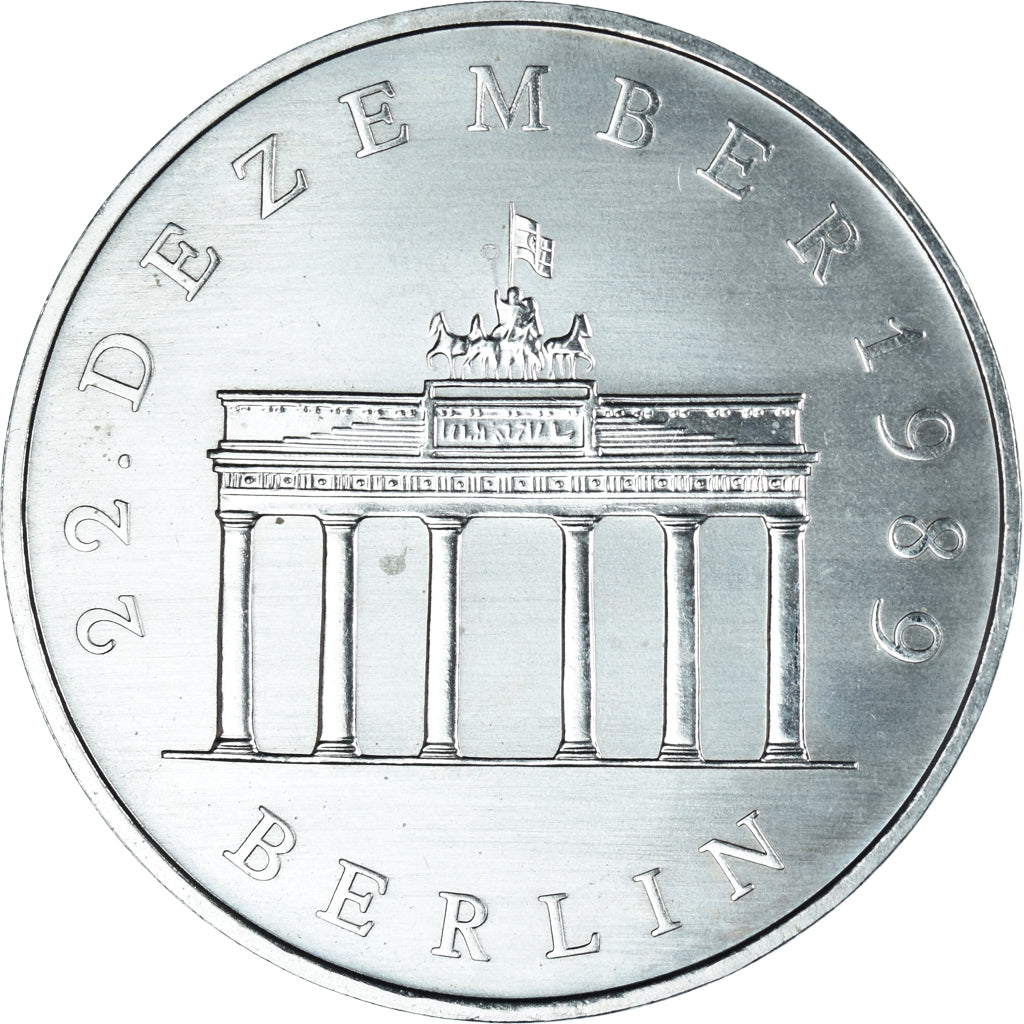 Coin, GERMAN-DEMOCRATIC REPUBLIC, 20 Mark, 1990, Berlin, MS(65-70), Silver