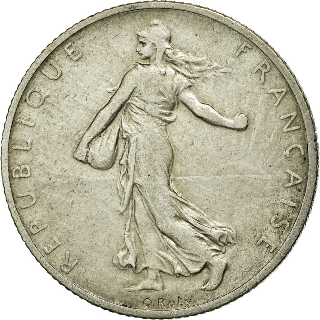 Coin, France, Semeuse, 2 Francs, 1902, Paris, EF(40-45), Silver, Gadoury:532