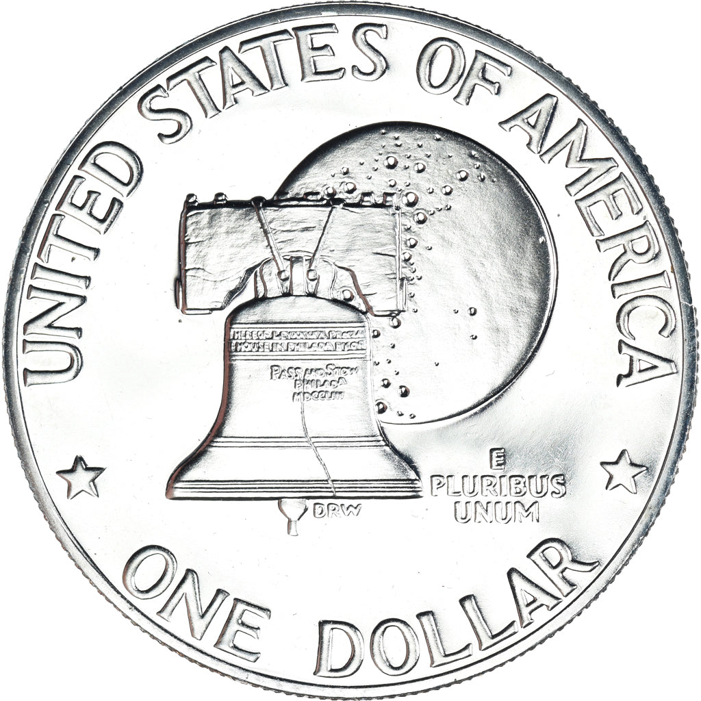 Coin, United States, Eisenhower Dollar, Dollar, 1976, U.S. Mint, San Francisco