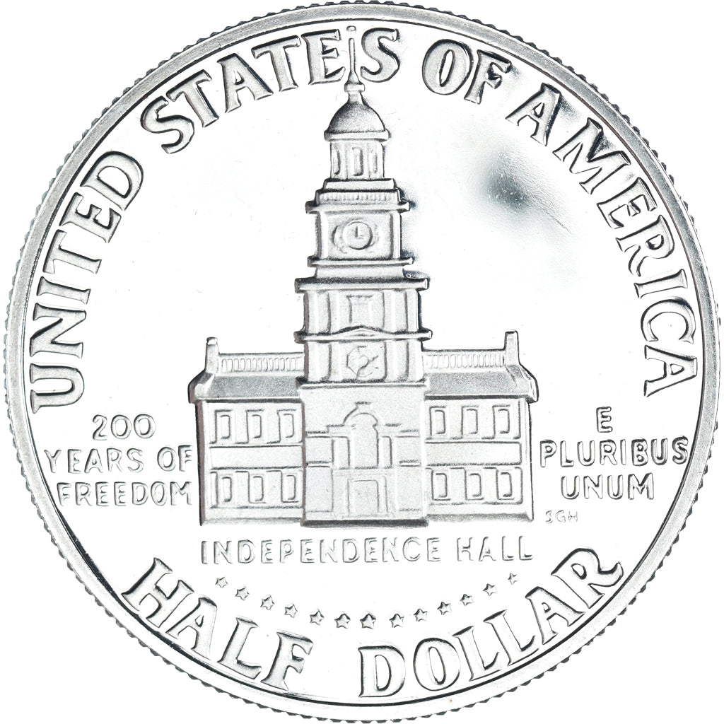 Coin, United States, Kennedy Half Dollar, Half Dollar, 1976, U.S. Mint, San