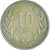 Moneda, Colombia, 10 Pesos, 1989, MBC, Cobre - níquel - cinc, KM:270