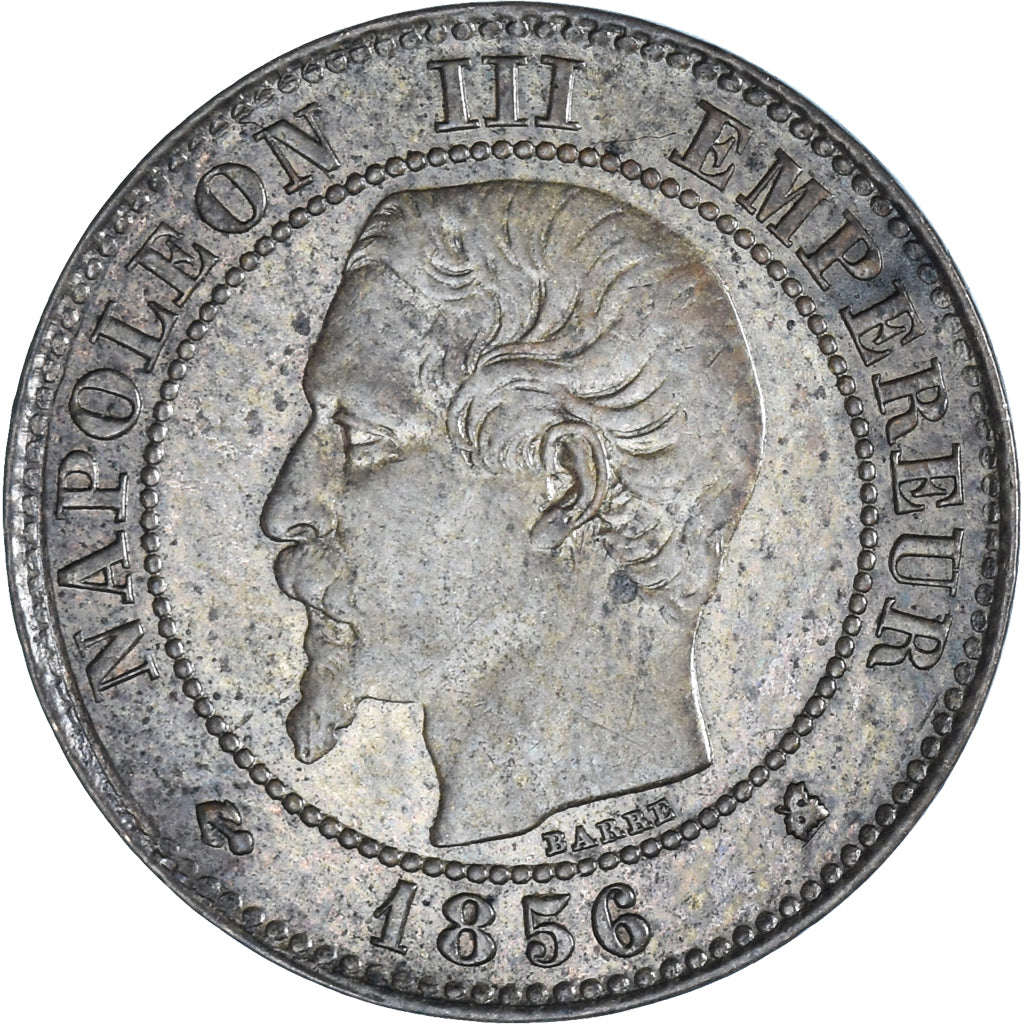Moneta, Francja, Napoleon III, Napoléon III, 2 Centimes, 1856, Bordeaux