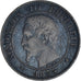 Moneta, Francia, Napoleon III, Napoléon III, 2 Centimes, 1855, Bordeaux, MB