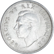 Coin, South Africa, George VI, 2 Shillings, 1942, EF(40-45), Silver, KM:29