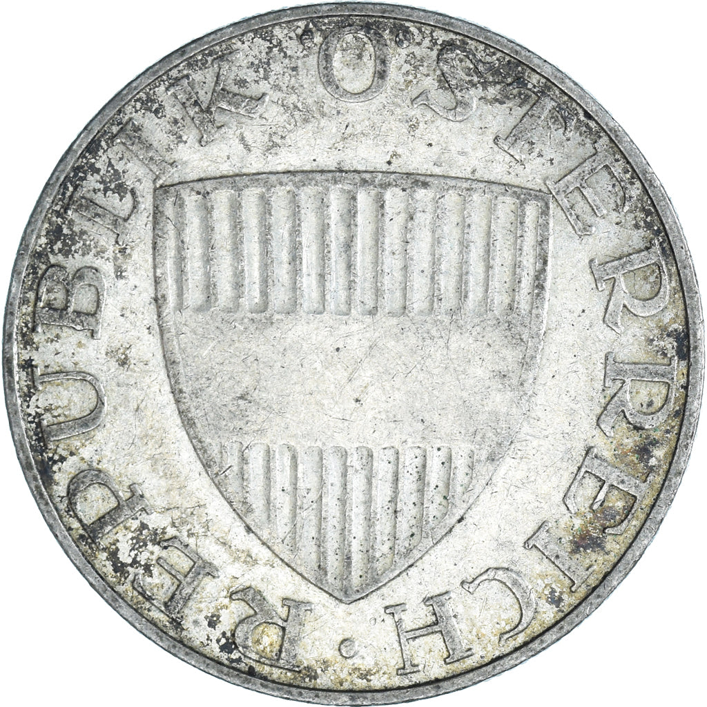 Münze, Österreich, 10 Schilling, 1958, Vienna, S, Silber, KM:2882
