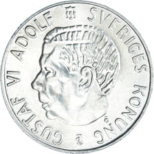 Coin, Sweden, Gustaf VI, Krona, 1968, AU(55-58), Silver, KM:826