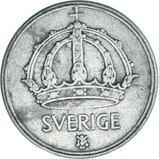 Moeda, Suécia, Gustaf V, 50 Öre, 1950, EF(40-45), Prata, KM:817