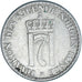 Moneta, Norwegia, Krone, 1957, EF(40-45), Miedź-Nikiel, KM:397