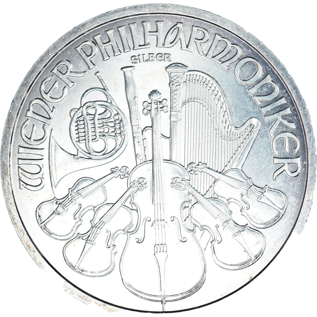 Austria, Philharmonic Orchestra, 1-1/2 Euro, 2010, Vienna, MS(63), Silver