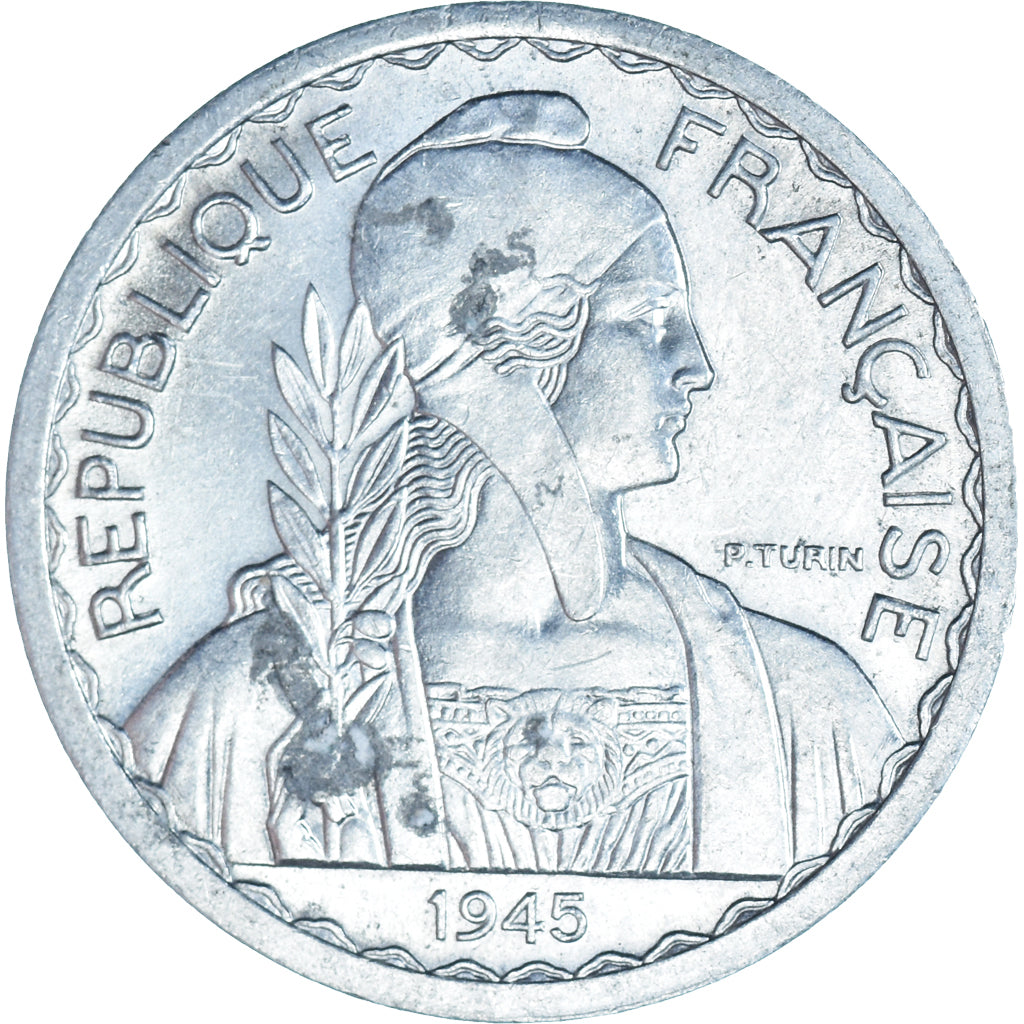 Coin, FRENCH INDO-CHINA, 20 Cents, 1945, Beaumont - Le Roger, VF(30-35)