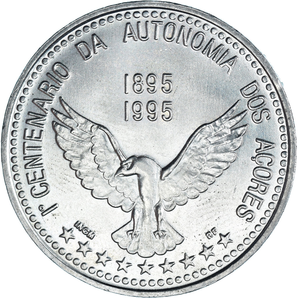 Moneta, Portogallo, 100 Escudos, 1995, Azorean Autonomy, SPL, Rame-nichel, KM:47