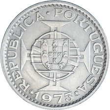 Moeda, Portugal, 10 Escudos, 1973, Guinea-Bissau, AU(55-58), Cobre-níquel