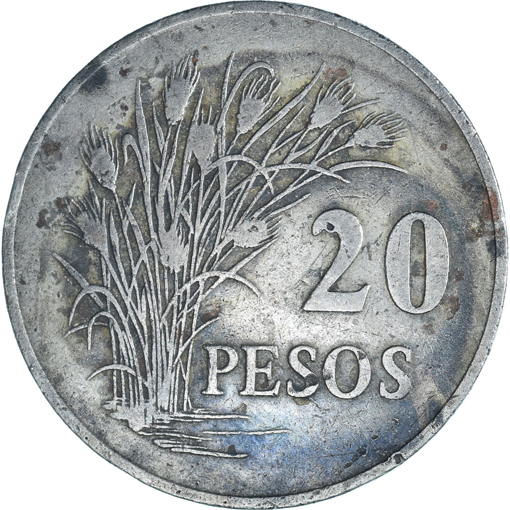 Münze, Guinea-Bissau, 20 Pesos, 1977, S, Kupfer-Nickel, KM:21