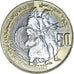 Monnaie, Algérie, 50 Dinars, 2004, Algiers, SPL, Bimétallique, KM:138