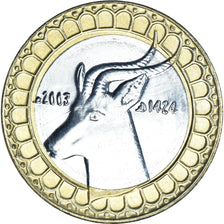 Coin, Algeria, 50 Dinars, 2003, Algiers, AU(55-58), Bi-Metallic, KM:126