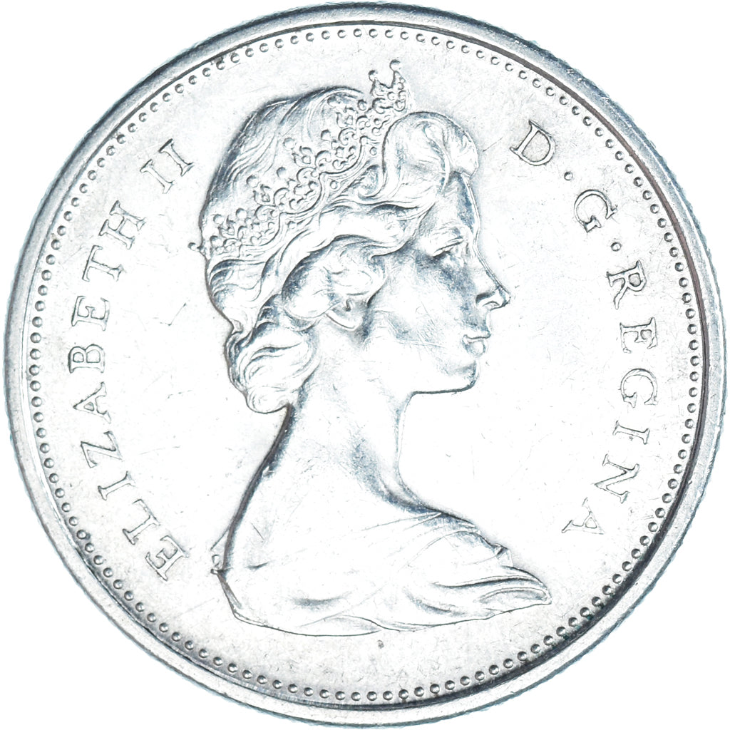 Monnaie, Canada, Elizabeth II, 25 Cents, 1965, Royal Canadian Mint, Ottawa, TTB