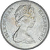 Munten, Eiland Man, Elizabeth II, 25 Pence, 1975, Pobjoy Mint, ZF, Zilver