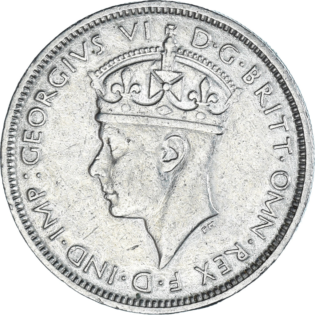 Coin, BRITISH WEST AFRICA, George VI, 3 Pence, 1938, EF(40-45), Copper-nickel